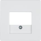 Hager Berker Q Centraalplaat audioworld 10336089 Alpinwit