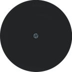 Hager Berker R Blindplaat 10192045 Zwart