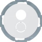 Hager Berker R Centraalplaat BNC 11962079 Alpinwit