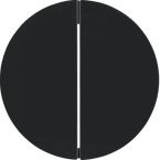 Hager Berker R Dimmertoets 85142131 Zwart