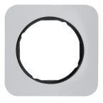 Hager Berker R.1 Afdekraam 10112184 AluminiumZwart