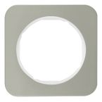 Hager Berker R.1 Afdekraam 10112114 EdelstaalAlpinwit