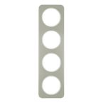 Hager Berker R.1 Afdekraam 10142114 EdelstaalAlpinwit