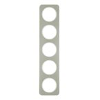 Hager Berker R.1 Afdekraam 10152114 EdelstaalAlpinwit