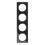 Hager Berker R.3 Afdekraam 10142245 Zwart