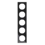 Hager Berker R.3 Afdekraam 10152245 Zwart