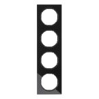 Hager Berker R.3 Afdekraam 10142216 Zwart