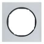 Hager Berker R.3 Afdekraam 10112284 AluminiumZwart