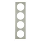 Hager Berker R.3 Afdekraam 10142214 EdelstaalAlpinwit