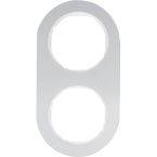 Hager Berker R.Classic Afdekraam 10122074 AluminiumAlpinwit