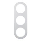 Hager Berker R.Classic Afdekraam 10132074 AluminiumAlpinwit