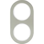 Hager Berker R.Classic Afdekraam 10122014 EdelstaalAlpinwit