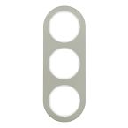 Hager Berker R.Classic Afdekraam 10132014 EdelstaalAlpinwit