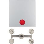 Hager Berker SB Bedieningswip 16211404 Aluminium