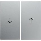 Hager Berker SB Bedieningswip 16251404 Aluminium