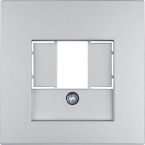 Hager Berker SB Centraalplaat audioworld 10331404 Aluminium