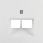 Hager Berker SB Centraalplaat IAEUAE 14098989 Alpinwit glanzend