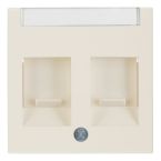 Hager Berker SB Centraalplaat RJ45 11818982 Crème