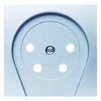 Hager Berker SB Centraalplaat PTT 6110361404 Aluminium