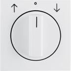 Hager Berker SB Draaiknop 1080898900 Alpinwit glanzend