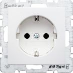 Hager Berker SB Wandcontactdoos 6147431909 Alpinwit mat