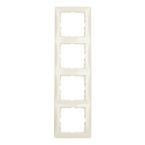 Hager Berker S.1 Afdekraam 10148982 Crème glanzend