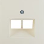 Hager Berker S.1 Centraalplaat IAEUAE 14098982 Crème glanzend