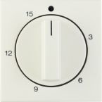 Hager Berker S.1 Draaiknop 16328982 Crème glanzend