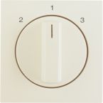 Hager Berker S.1 Draaiknop 1084898200 Crème glanzend