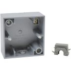 Hager Berker S.1 Opbouwbak 10419939 Aluminium