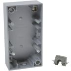 Hager Berker S.1 Opbouwbak 10429939 Aluminium