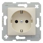 Hager Berker S.1 Wandcontactdoos 6147438982 Crème glanzend