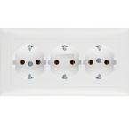 Hager Berker S.1 Wandcontactdoos 47661909 Alpinwit mat