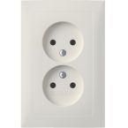 Hager Berker S.1 Wandcontactdoos 47951909 Alpinwit mat