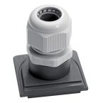 Hager Berker W.1 Leidinginvoerhulpstuk 18163525 Staalgrijs