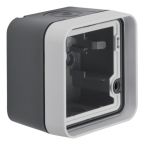 Hager Berker W.1 Opbouwbak 6118913505 Staalgrijs