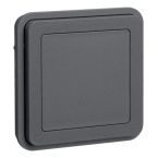 Hager Berker W.1 Blindplaat 42903505 Staalgrijs