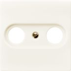 Jung AAS Range Centraalplaat coax A561PLTV Crème