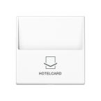 Jung AAS Range Hotelcardschakelaar A590CARDWW Alpinwit
