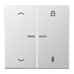 OUTLET Jung LS Range Bedieningstoets AL1751PBT Aluminium