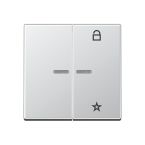 Jung A Range Bedieningstoets FMA1701AL Aluminium