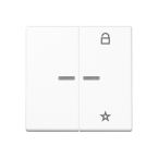 Jung A Range Bedieningstoets FMA1701BFWW Alpinwit