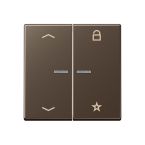 Jung A Range Bedieningstoets FMA1701PMO Mokka