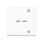 Jung A Range Bedieningstoets FMA1701WW Alpinwit