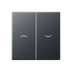 Jung A Range Bedieningswip A595BFPANM Antraciet mat