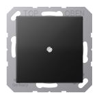 Jung A Range Blindplaat A590BFASWM Grafietzwart mat