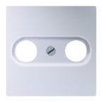 Jung A Range Centraalplaat coax A561PLTVAL Aluminium