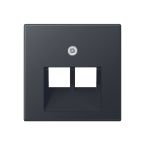 Jung A Range Centraalplaat IAEUAE A5692BFPLUAANM Antraciet mat