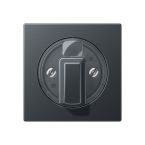 Jung A Range Draaiknop A1541BFANM Antraciet mat