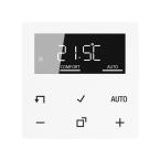 Jung A Range Ruimteklokthermostaat BTA1791WW Alpinwit